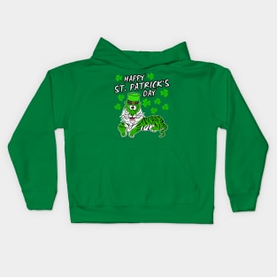 Happy St. Patrick’s Day 2022 Tiger Animal Lover Kids Hoodie